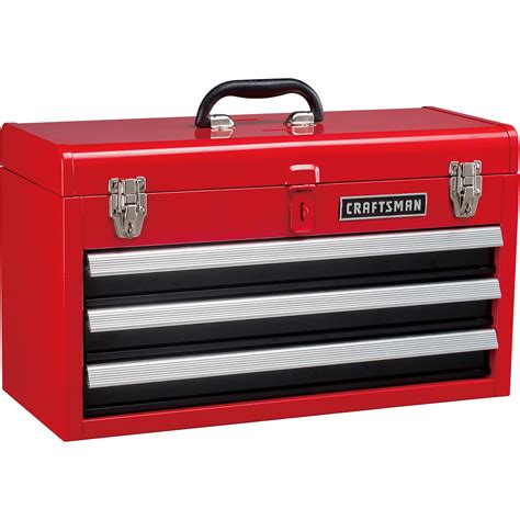 craftsman 20 wide 3 drawer metal tool box|craftsman 3 drawer intermediate chest.